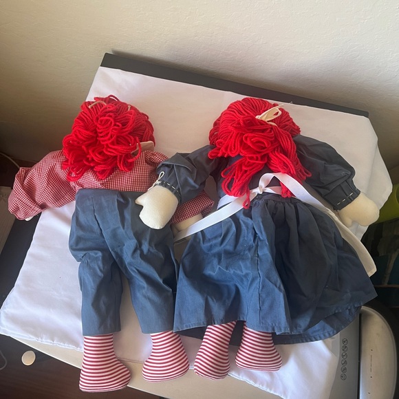 vintage raggedy ann and andy dolls - Picture 3 of 3